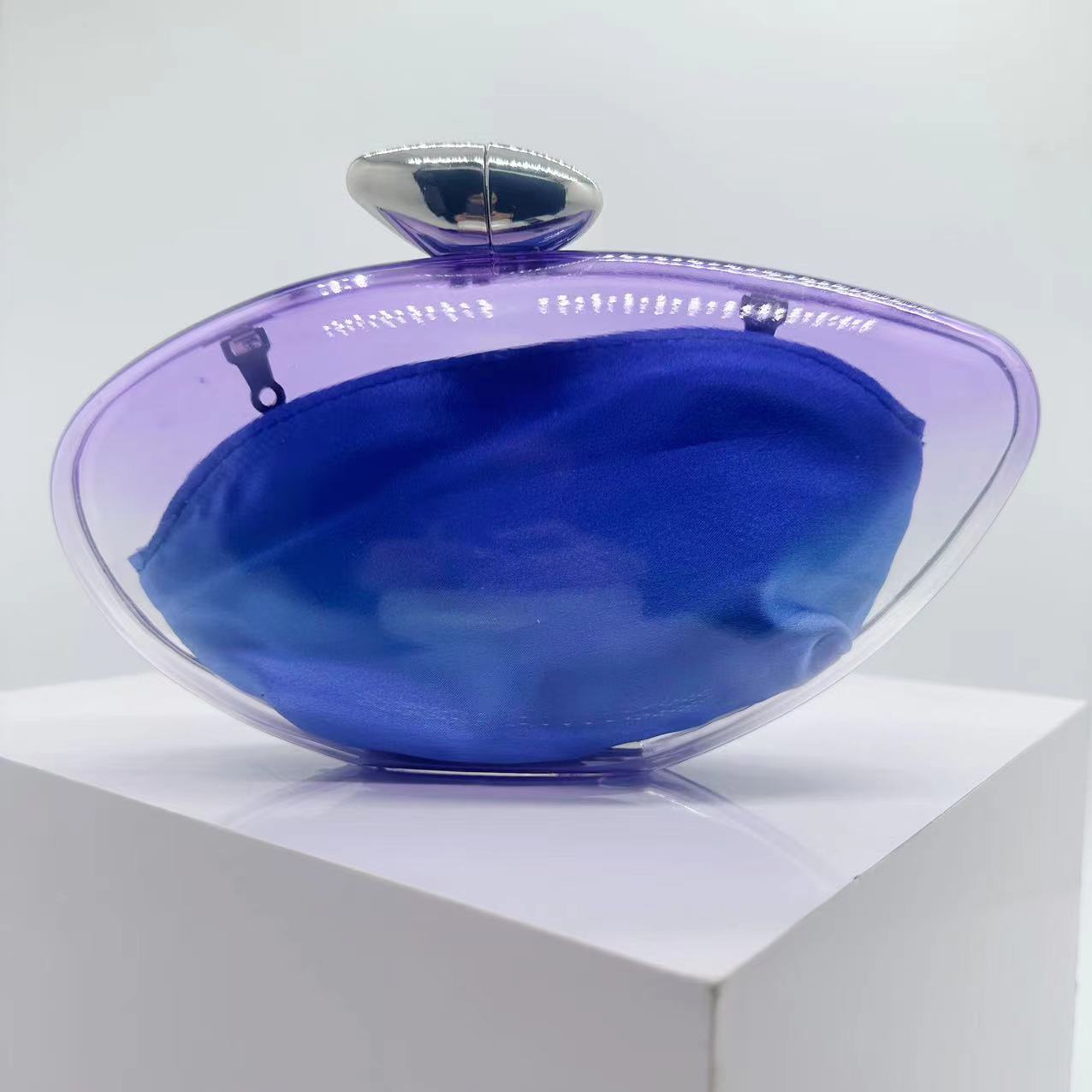 Transparent Fashion Bag Acrylic Evening Clutch for Women 5