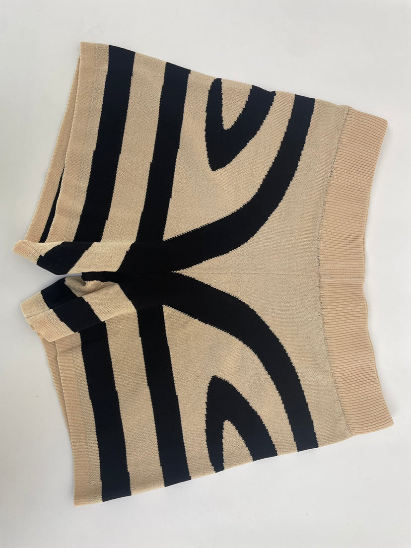 Women's Sleeveless Lace-Up Print Casual Two-Piece Set 26