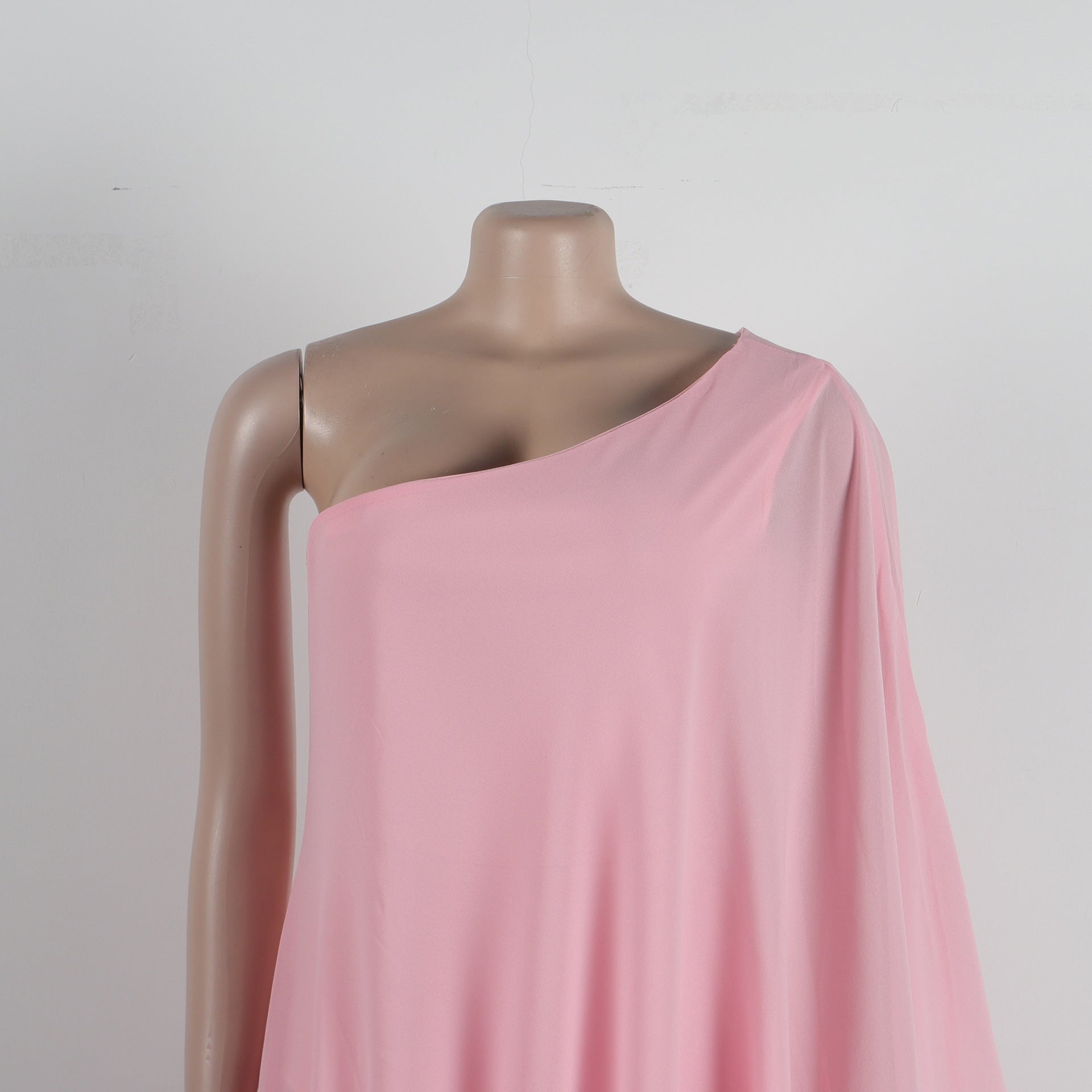 Women Sexy One Shoulder Sleeveless Stretch Jumpsuit 59