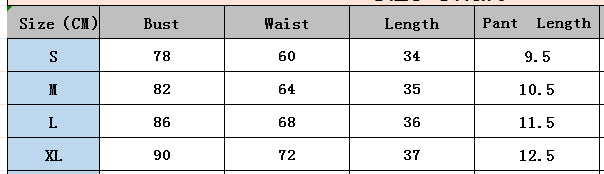 Women Sexy Geometric Strapless Top and Shorts Two Piece Set 6