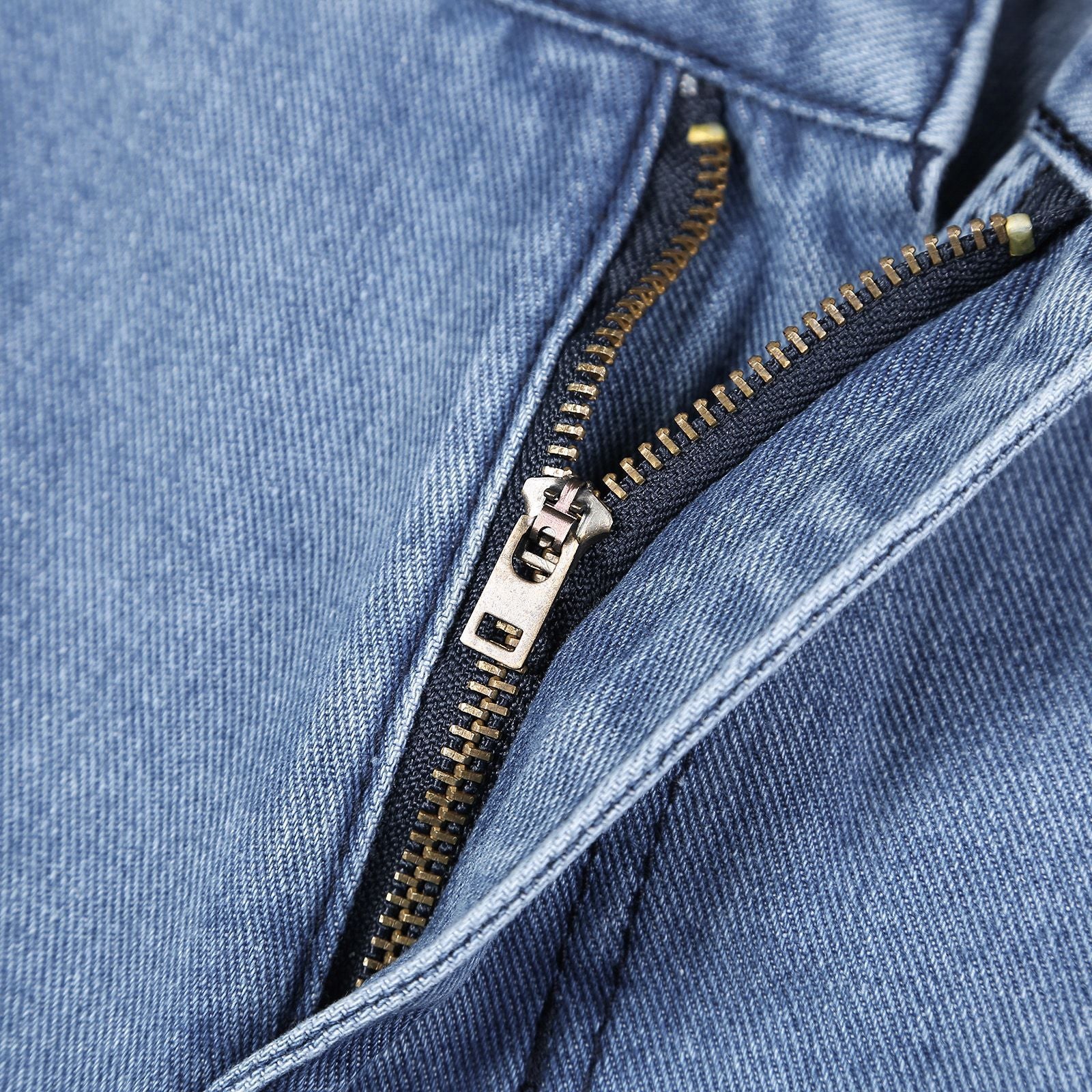 High Waist Loose Wide-Leg Women's Denim Pants 9