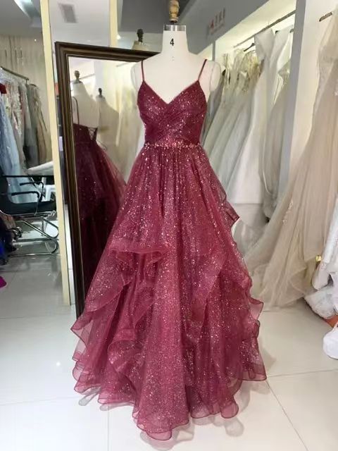 Chic Strap Evening Dress Spring Slim Fit Formal Party Long Dress 3