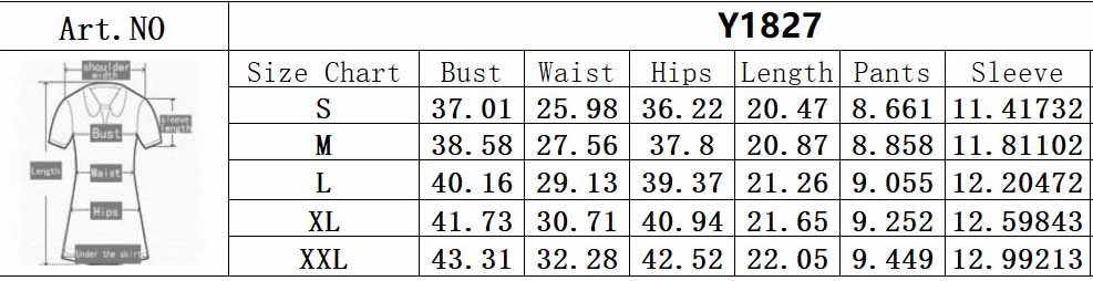 Women's Summer High Stretch Fabric Print Shirt Cropped Two Piece Shorts Set 10