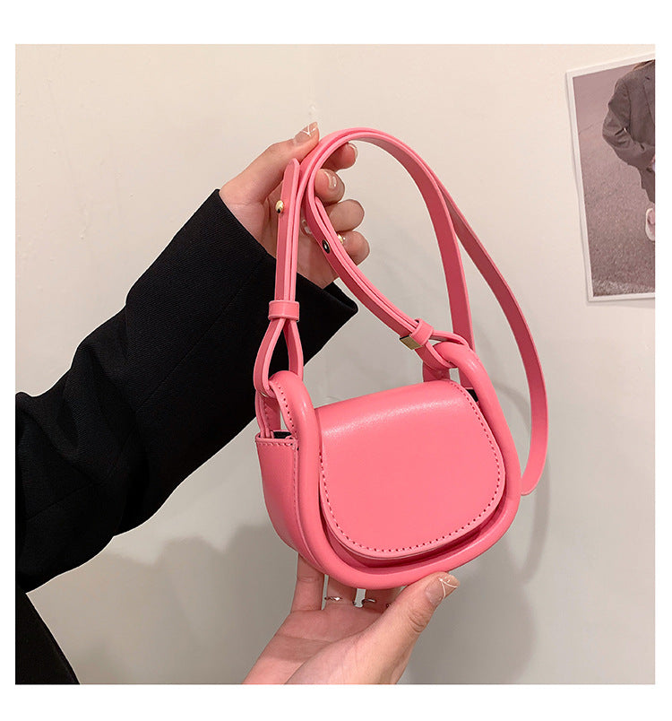 Women summer textured shoulder crossbody bag handbag mini bag 17