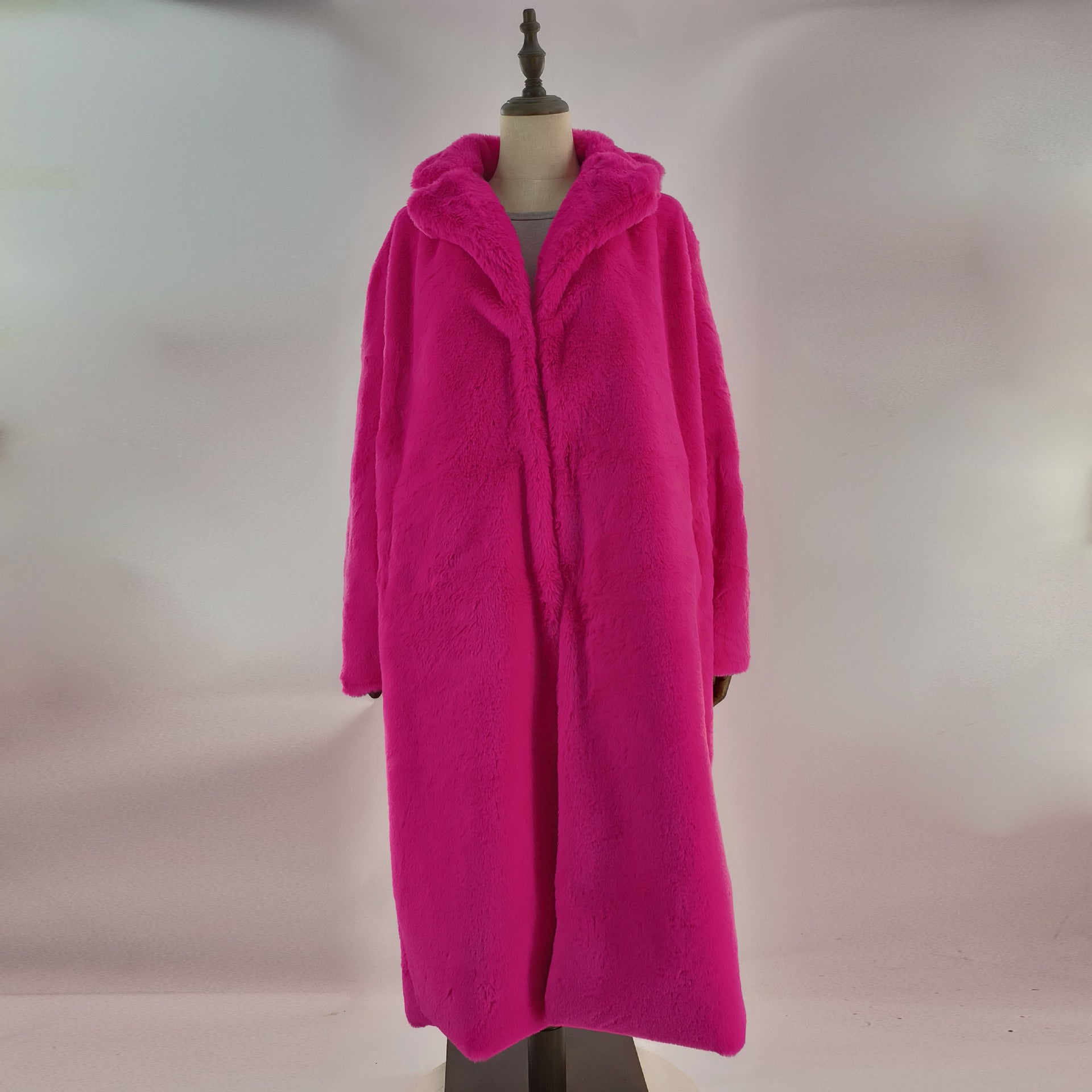 Women Faux Furry Coat 25