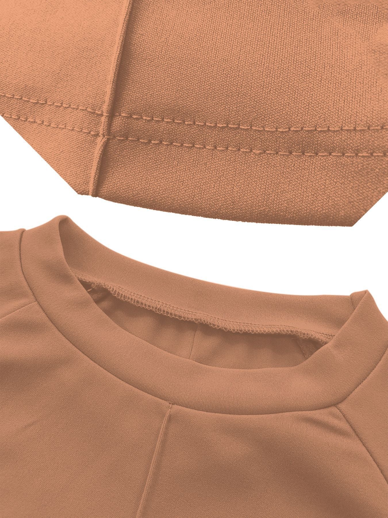 Women Casual Denim Patchwork Short-sleeved Top and Shorts Two-piece Set 31