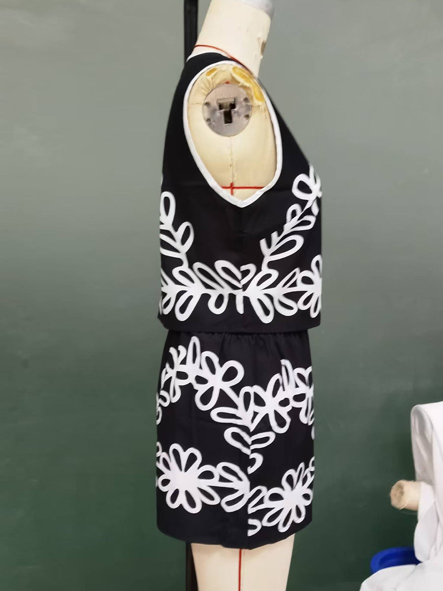 Chic Vest & Shorts Summer Holiday Two-Piece Set 9