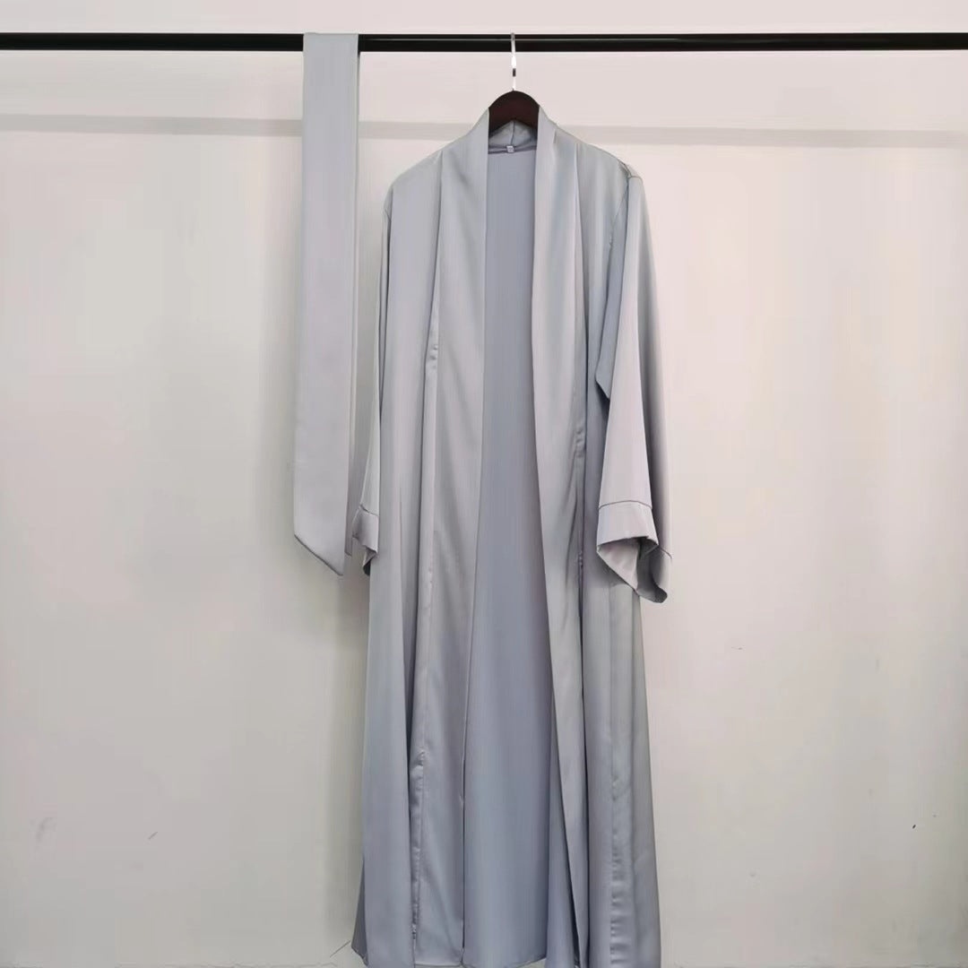 Solid Color Elegant Robe Cardigan 3