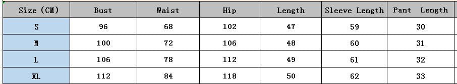 Women fashion print Hoodies and Shorts two piece set 8