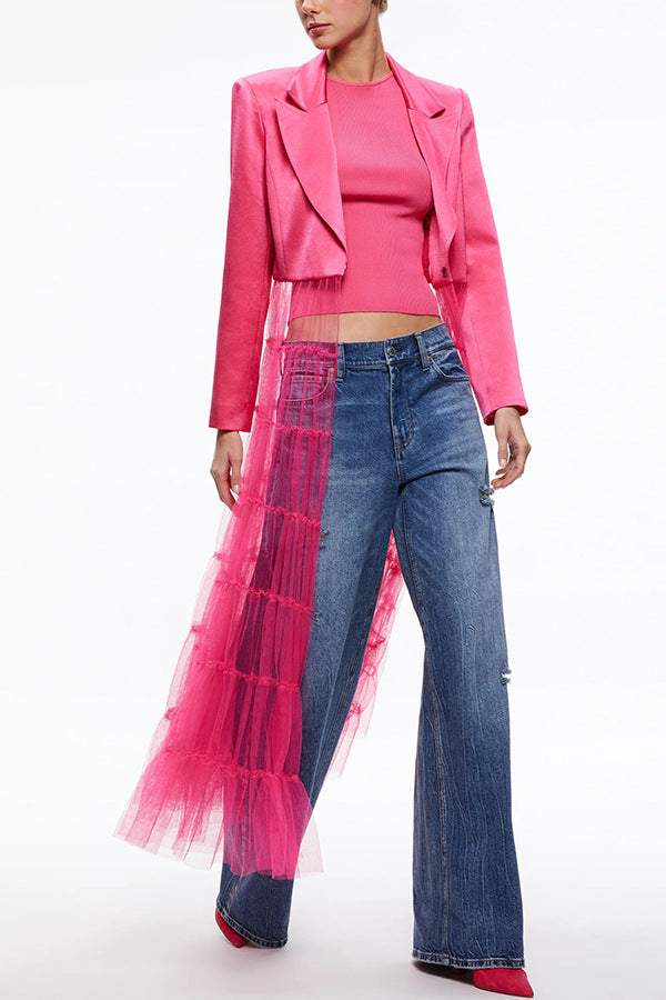 Women Turndown Collar Loose Casual Dress