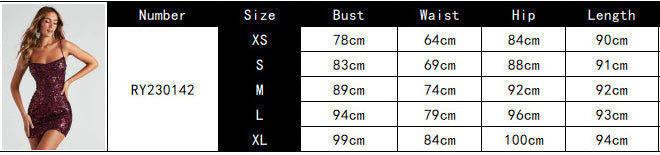 Women Sexy Sequined Bead Party Mini Evening Dress 10