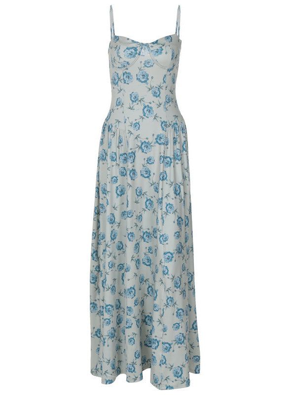 Women Summer Floral Strap Dress 6