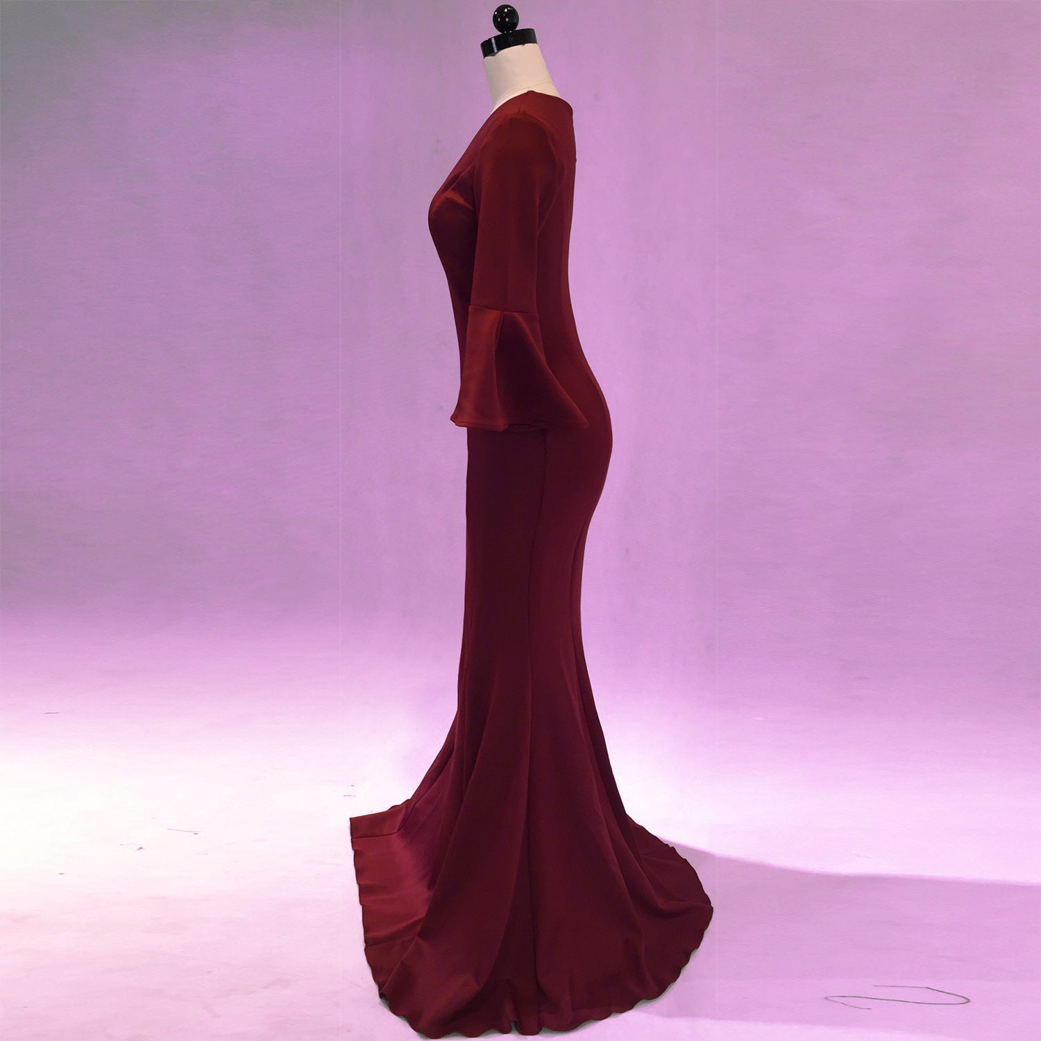 Women Elegant Formal Party Maxi Mermaid Evening Dress 29