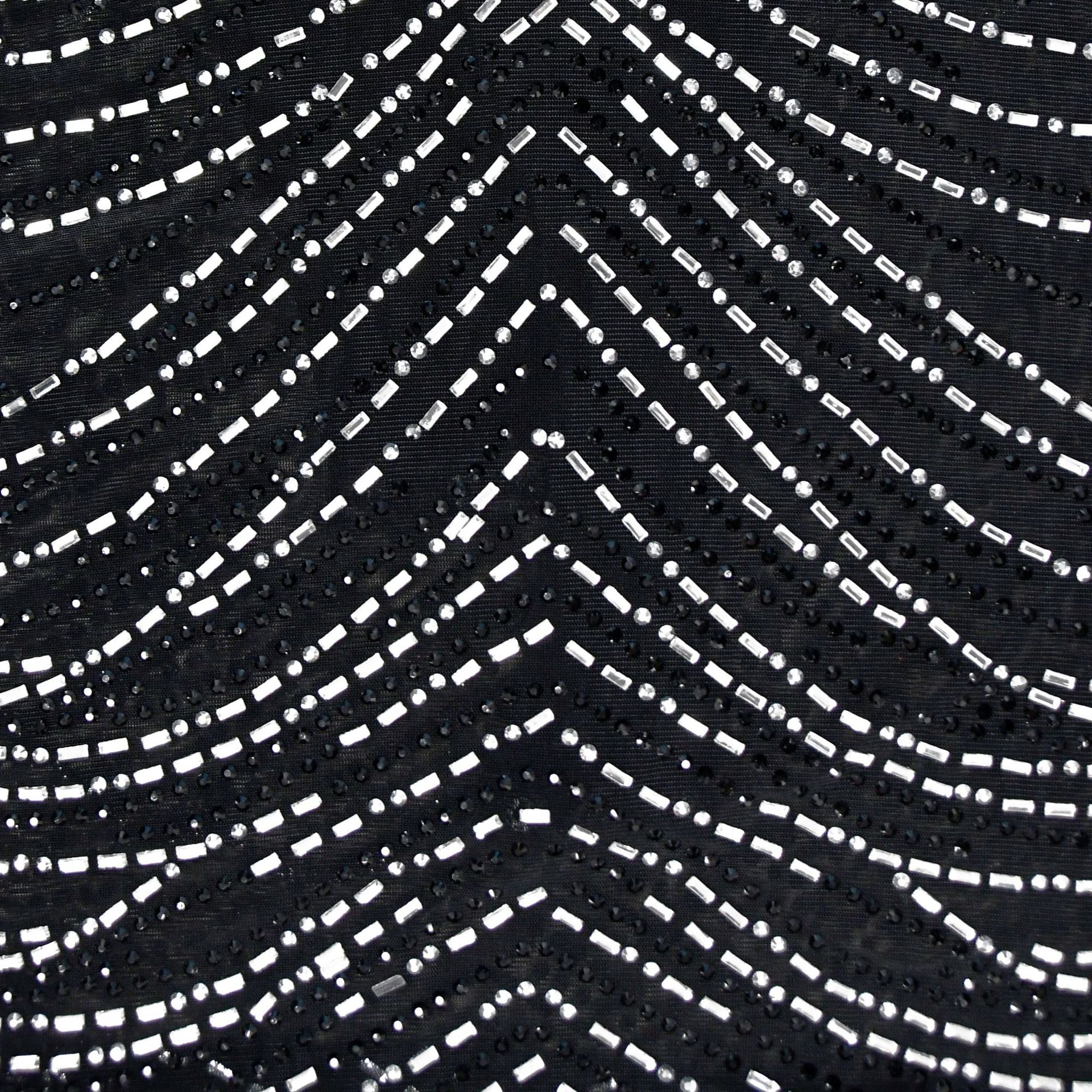 Women's Fashion Solid Color Camisole Sleeveless Mesh Beaded Dress 19