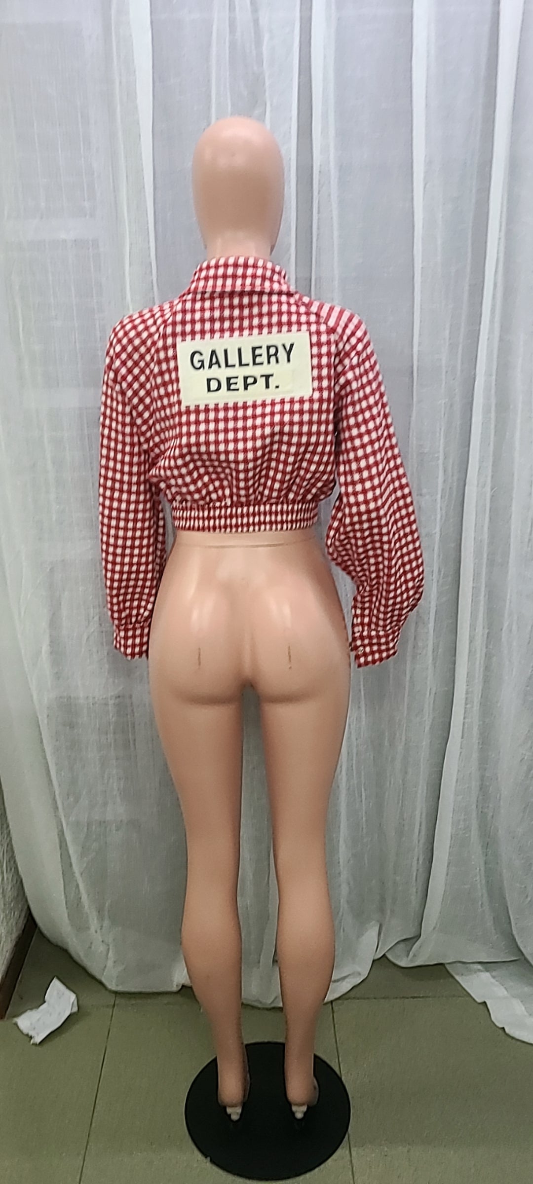 Women Casual Check Print Jacket 6