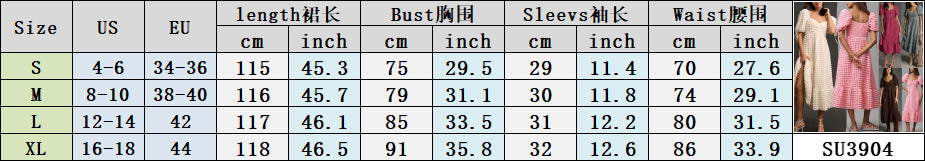 Women Bubble Elegant Short Sleeve French Lace Holidays Dress 19