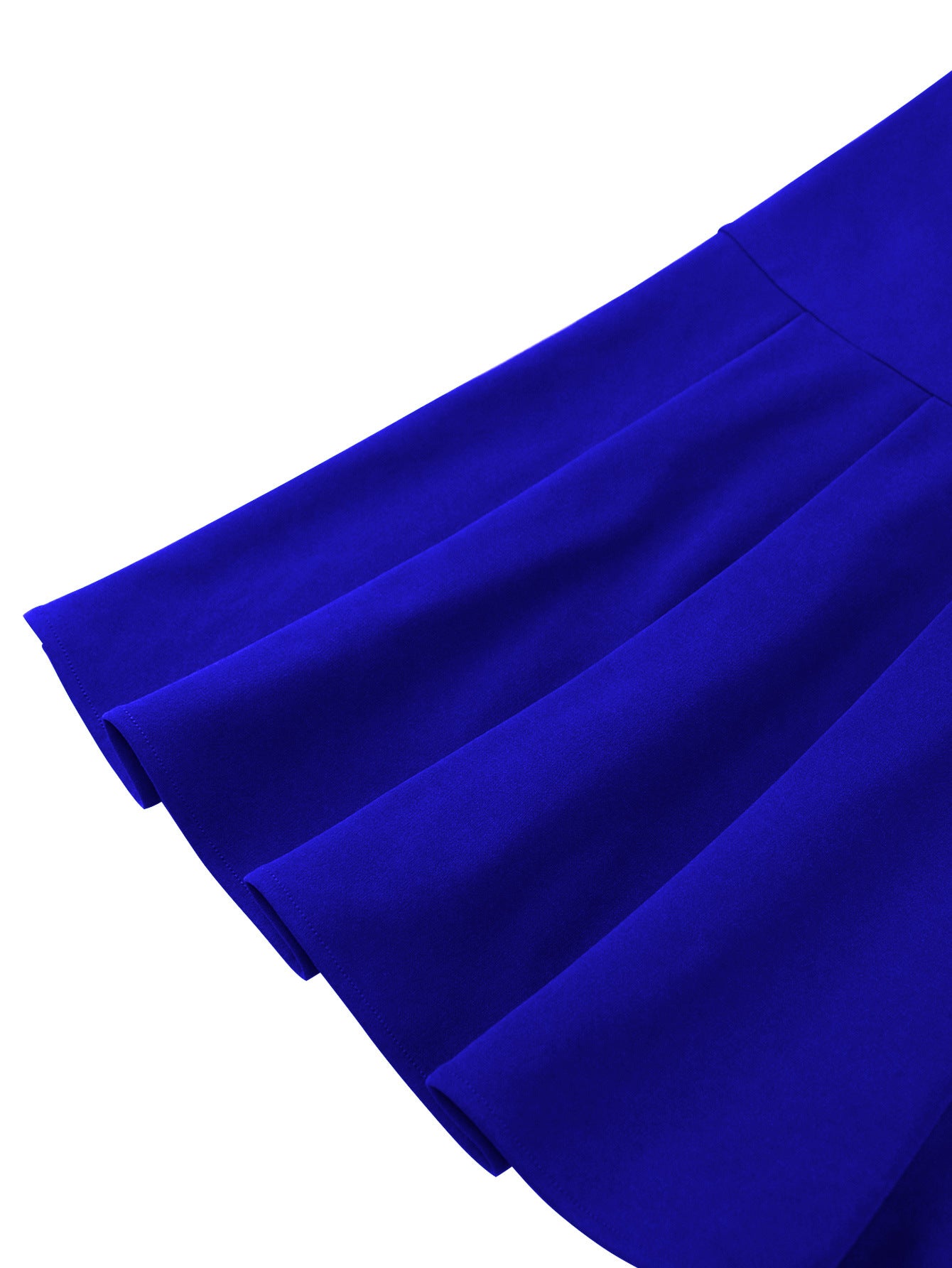 Women shirt collar fishtail party dresses 14