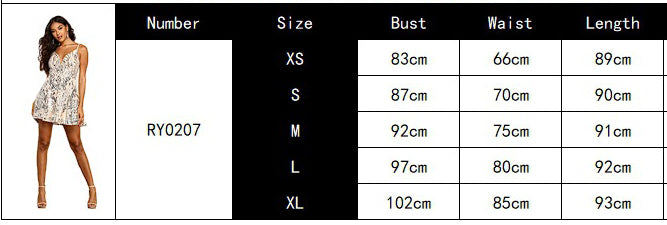 Women sexy summer sequined dress 8