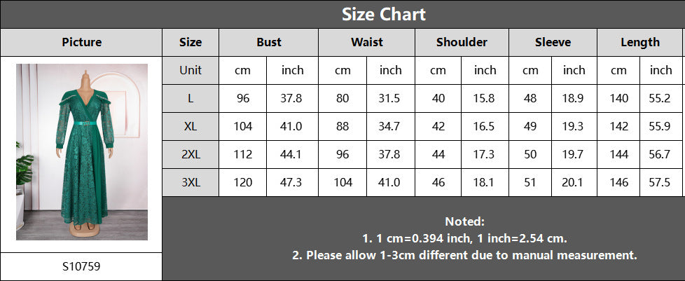 Plus Size Women Patchwork Lace Elegant Maxi Dress 17