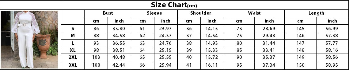 Women's Fall Long Sleeve Slim Fit Chic Casual Straight Jumpsuit 9