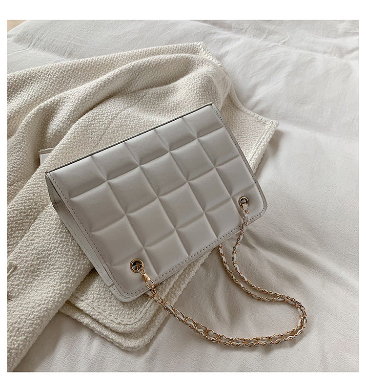 Women Retro Chain Solid Shoulder Bag 45