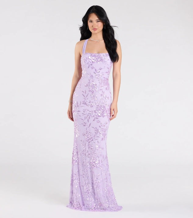 Spring Summer Fashion Sexy Sleeveless Low Back High Slit Gown