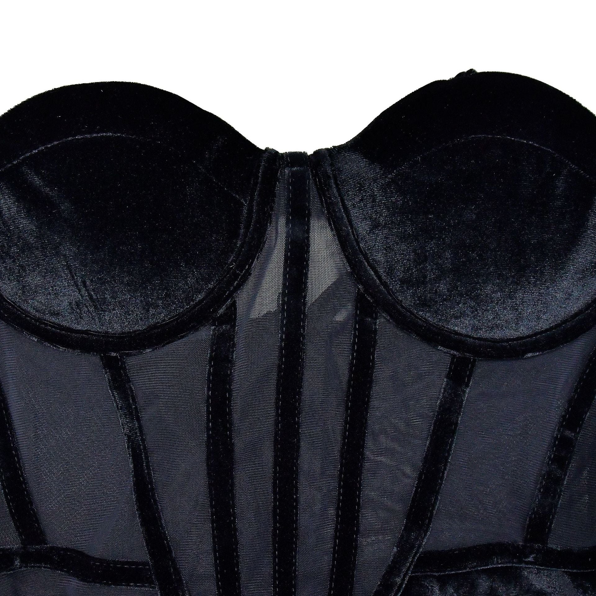 Fashion Women's Solid Color Mesh Straps Slit Long Dress 22