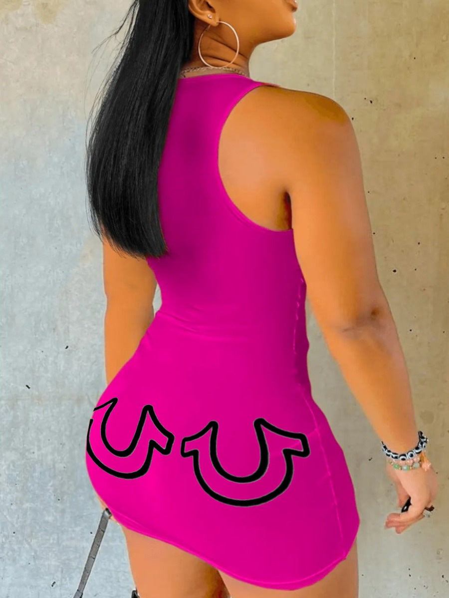 Summer Fashion Printed Dress 3