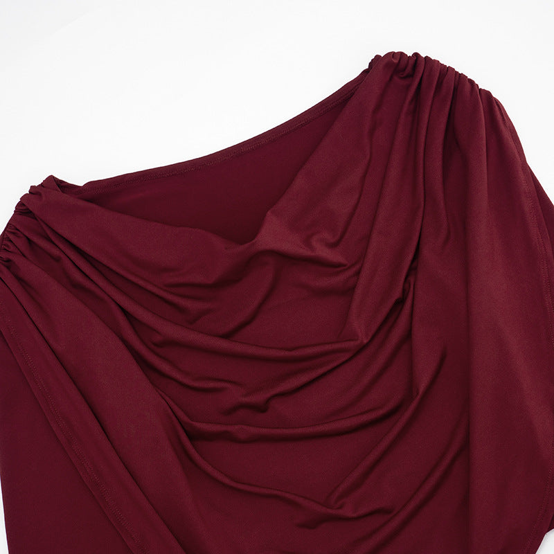 Women Fall Solid Casual Long-Sleeved Top and Pants Two-Piece Set 16