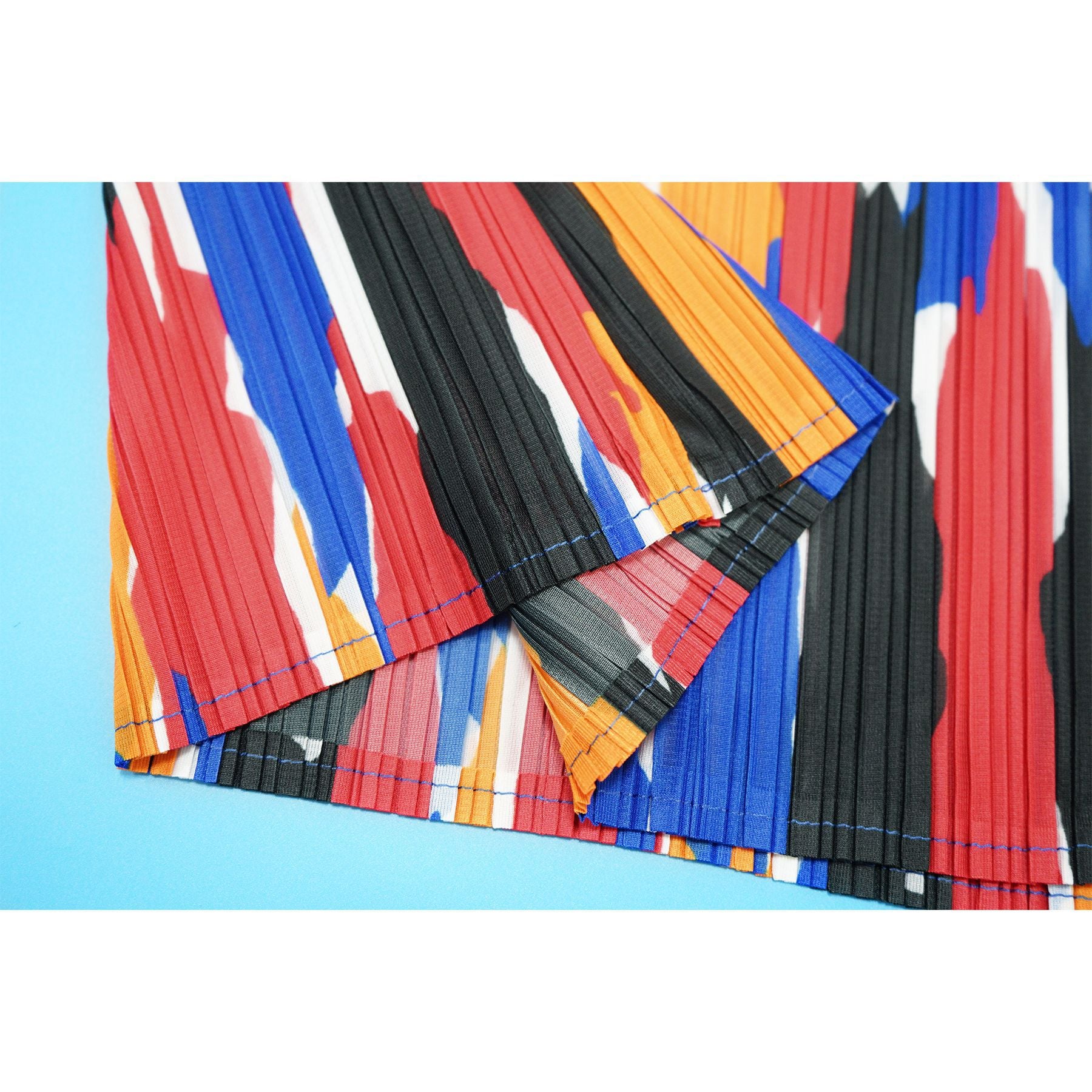 Fashionable Women's Puff Short-Sleeved Printed Dress 15