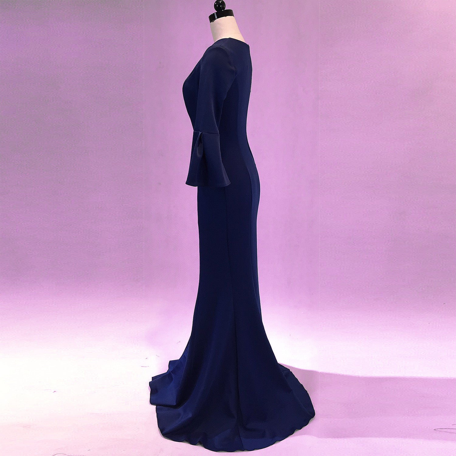 Women Elegant Formal Party Maxi Mermaid Evening Dress 23