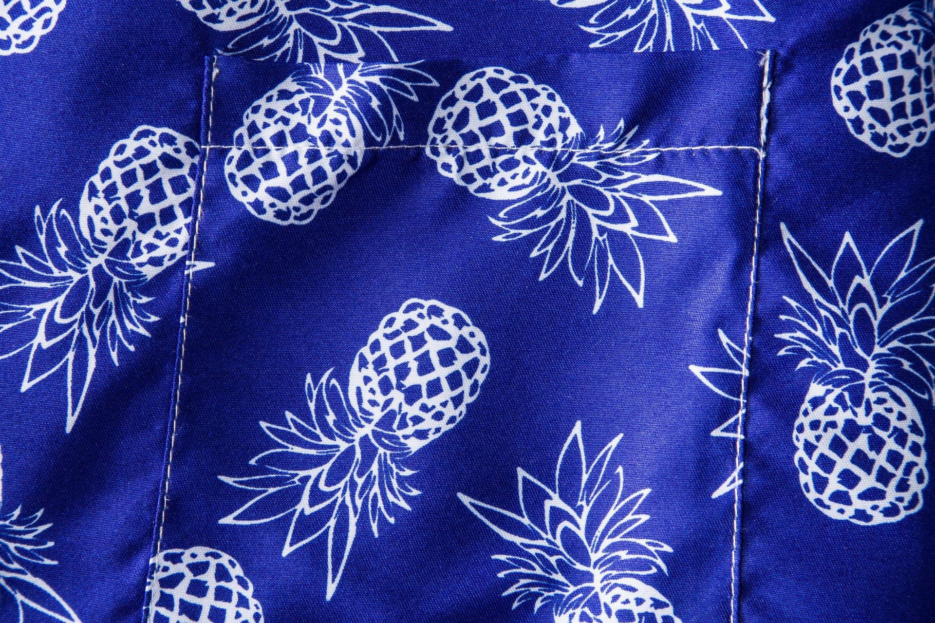 Men's Print Holidays Men's Short Sleeve Casual Shirt 10