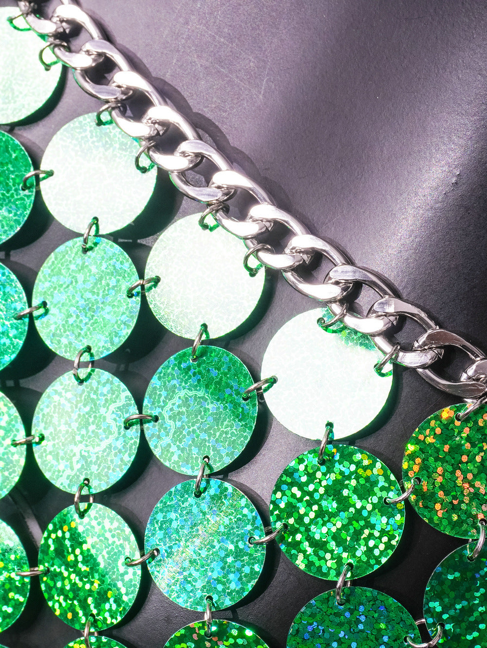 Women Sexy Bodycon Sequined Skirt 13