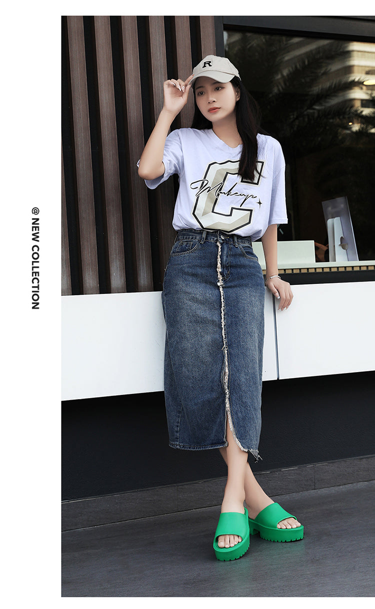 Summer Women's Open Toe Sandals Outdoor Casual Shoes Home Slippers Women's Shoes 11