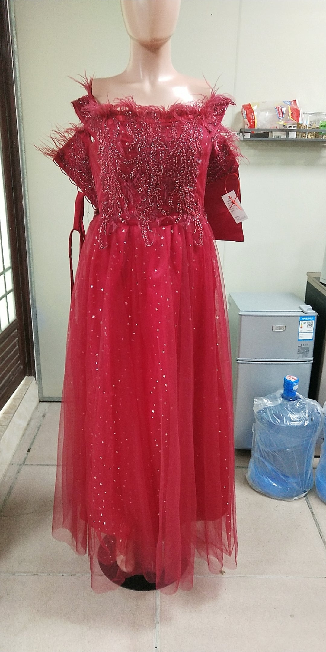 Women Summer Off Shoulder Formal Party Evening Dress（Processing time need 3-6 days） 9