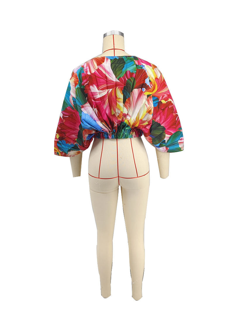 Casual Print Women's Top Fashion Wear 5