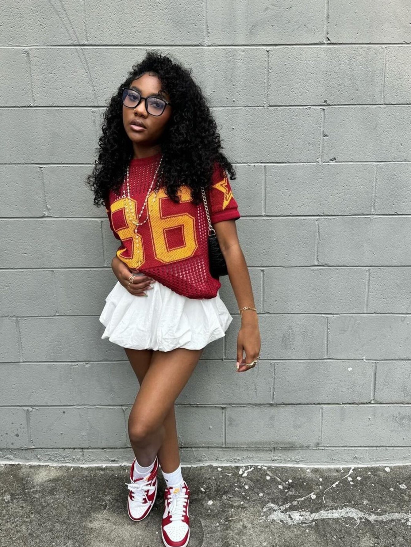 Women summer Patchwork print mesh sports short sleeve Top 11