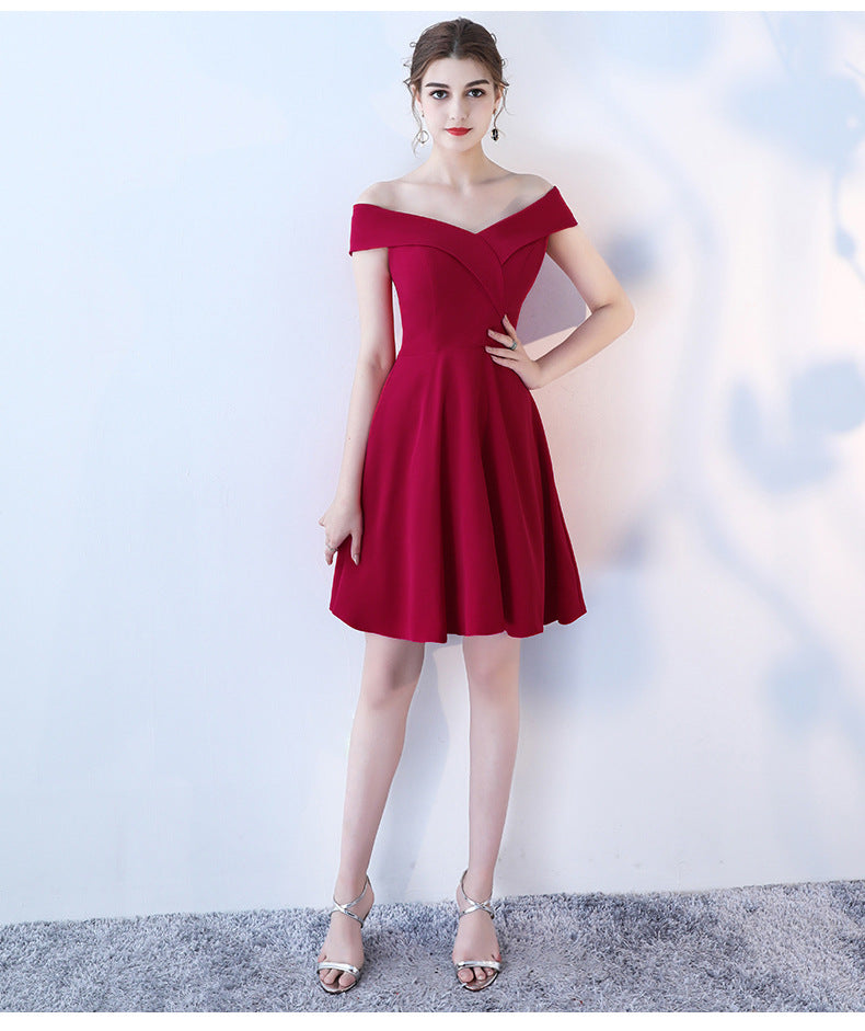 Sexy Sweetheart Bridemaid Short Dress 7