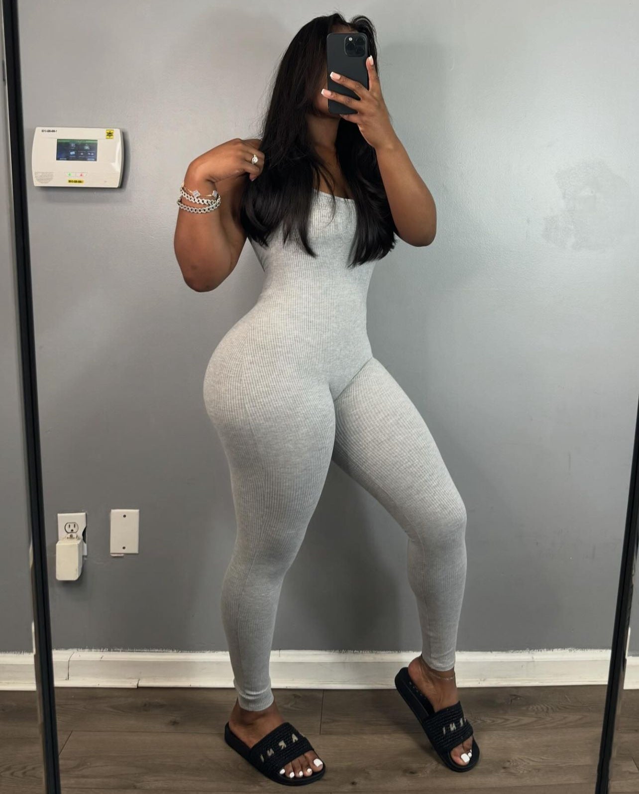 Low Back Sexy Tight Fitting Strap Jumpsuit Women's Clothing 9