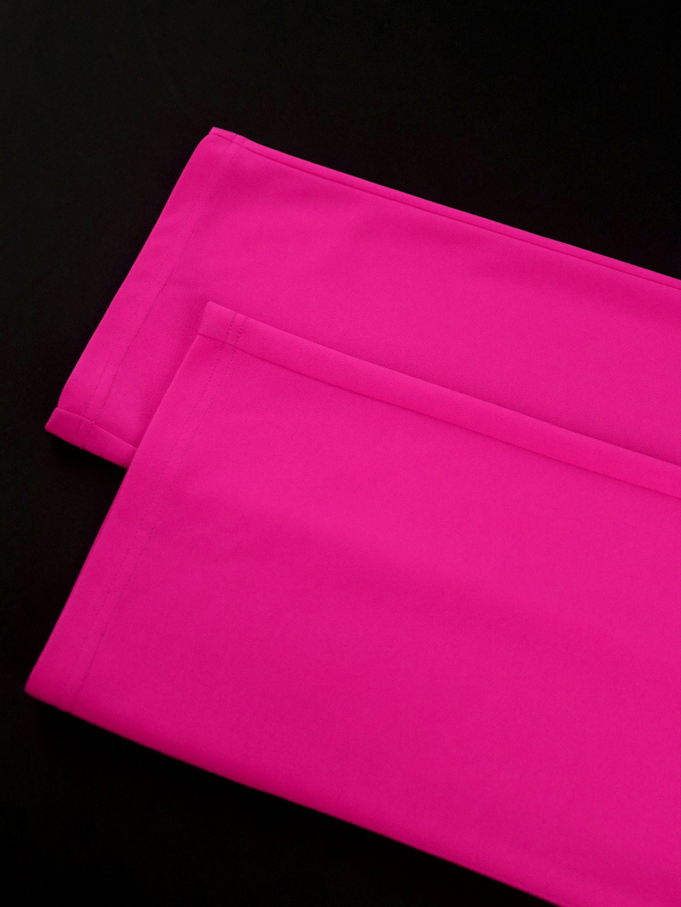 Floral V-Neck Sleeveless Top & High-Waist Straight Pants Two-Piece Set 15