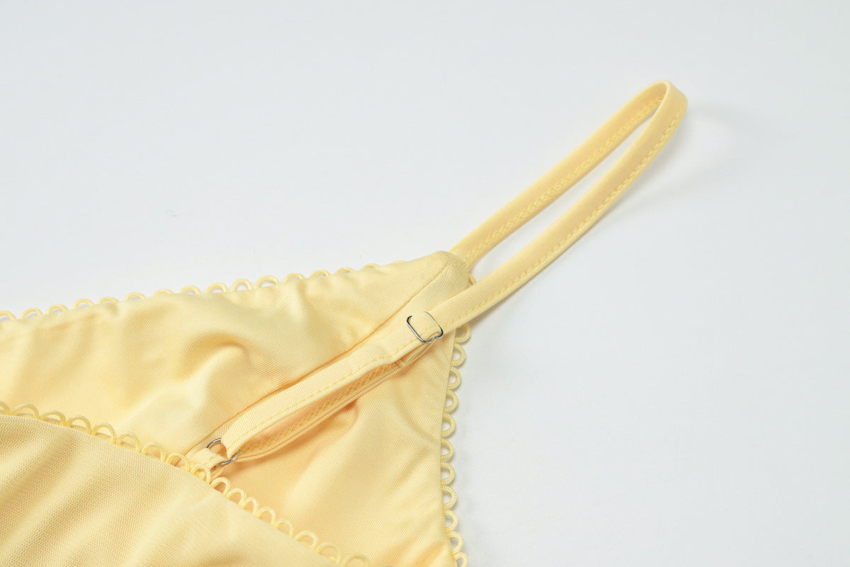 Women Summer Sexy V Neck Suspender Backless Dress 15