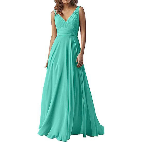 Women Sexy V-Neck Prom Party Dress（Processing time need 3-6 days） 15