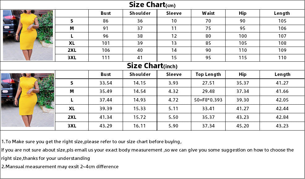 Women's Fashion Chic Elegant Pleated Bodycon Pencil African Dress 14