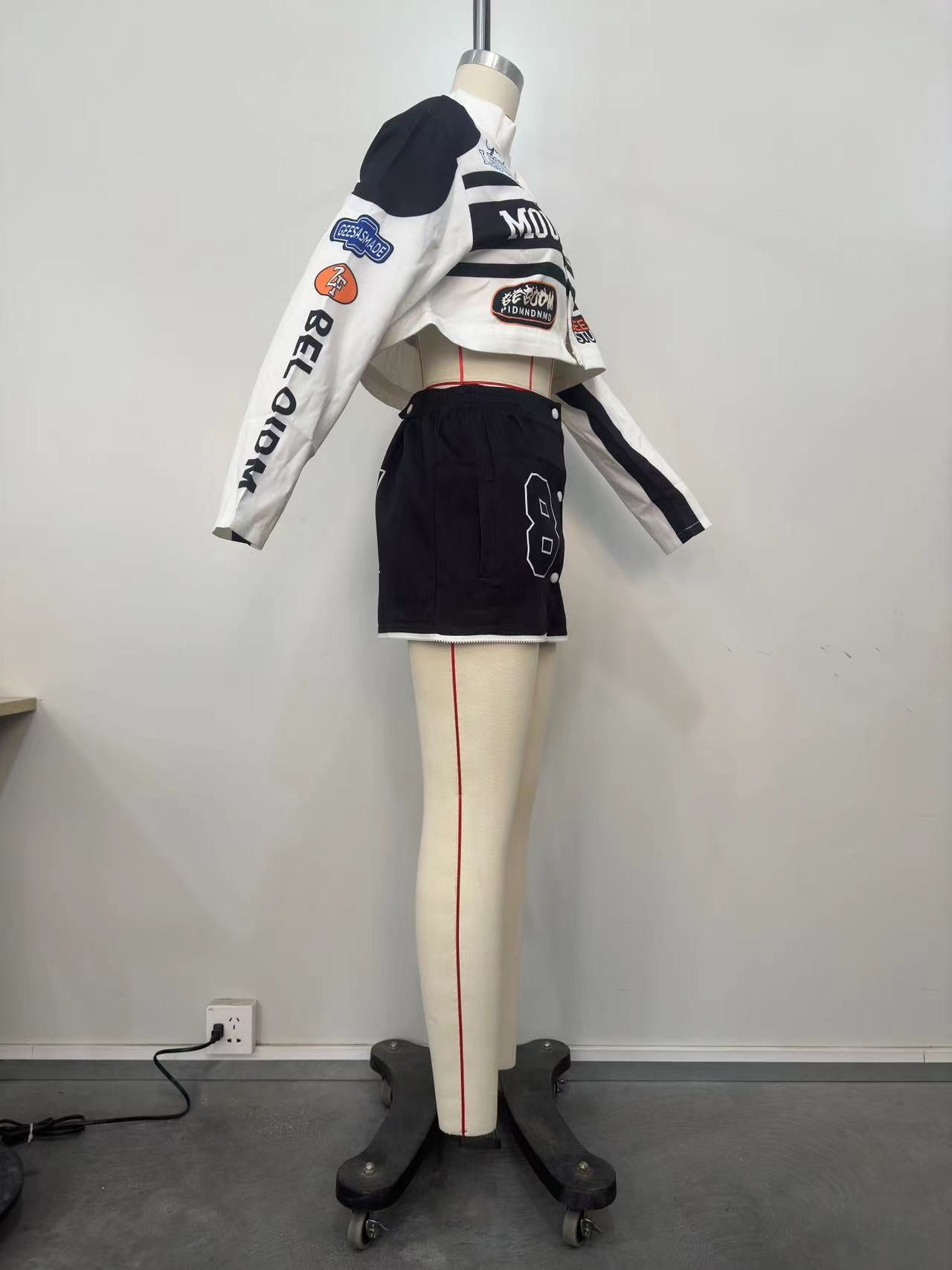 Women Detachable Print Jacket 31