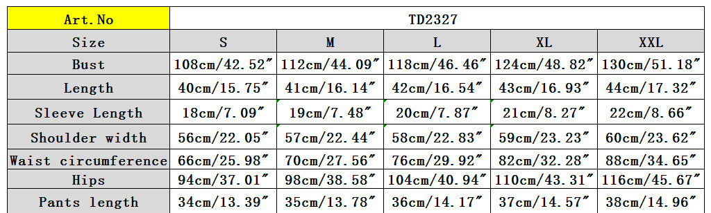 Fashion Gradient Multi-Color Print Two-Piece Shorts Set 13