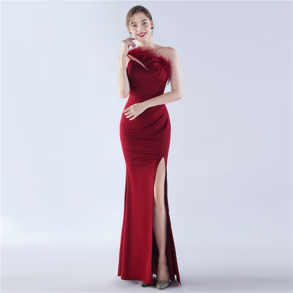 Long sequins Plus Size Formal Party evening dress 6