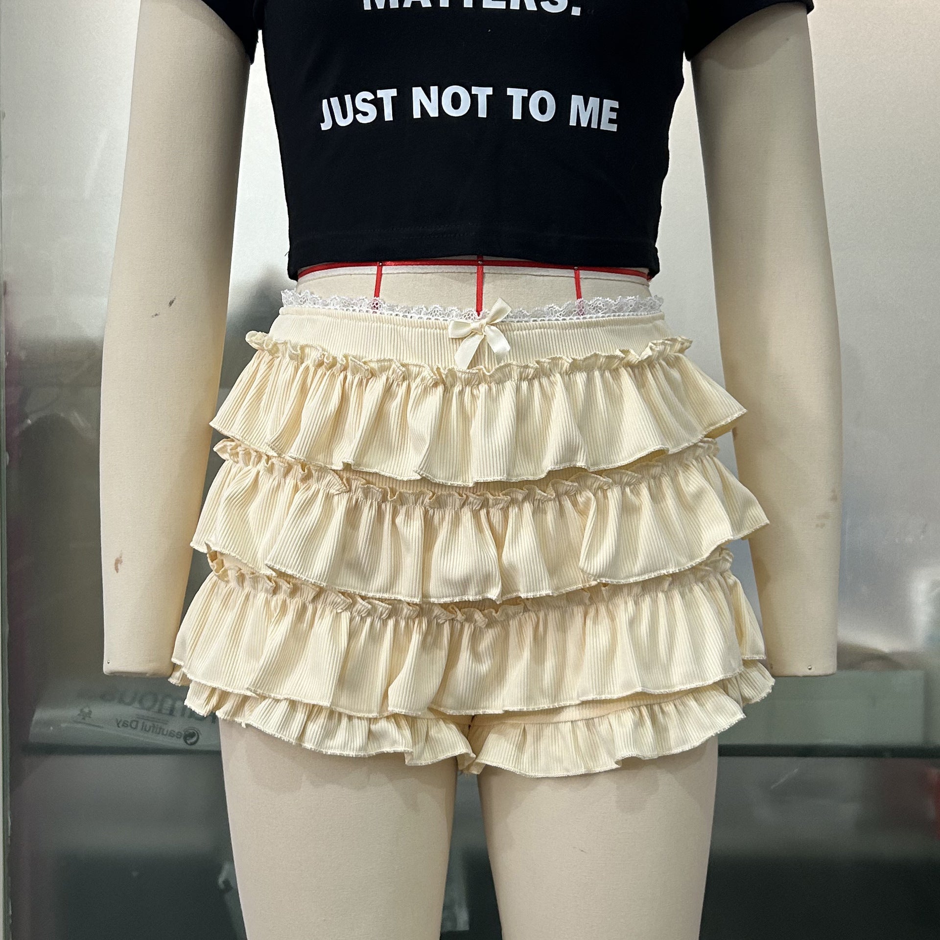 Multi-Layer Sexy Lace Shorts 15