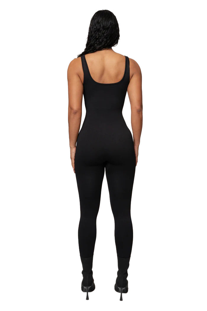 U Neck Print Jumpsuit Fashion Women's Nightclub Wear 8