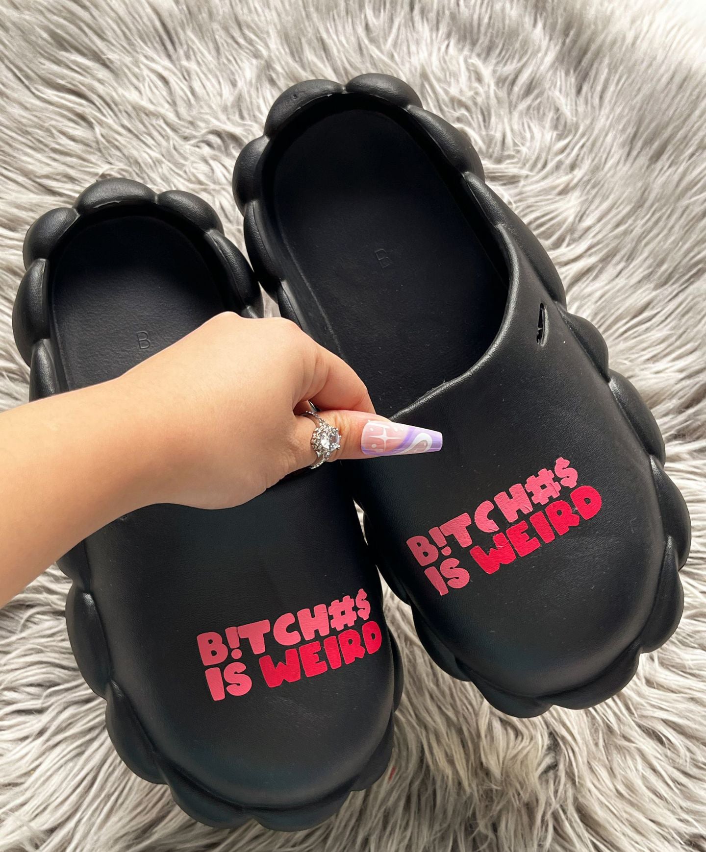 Spring and summer women's shoes Baotou sandals and slippers couple eva waterproof half slippers women Slippers 23