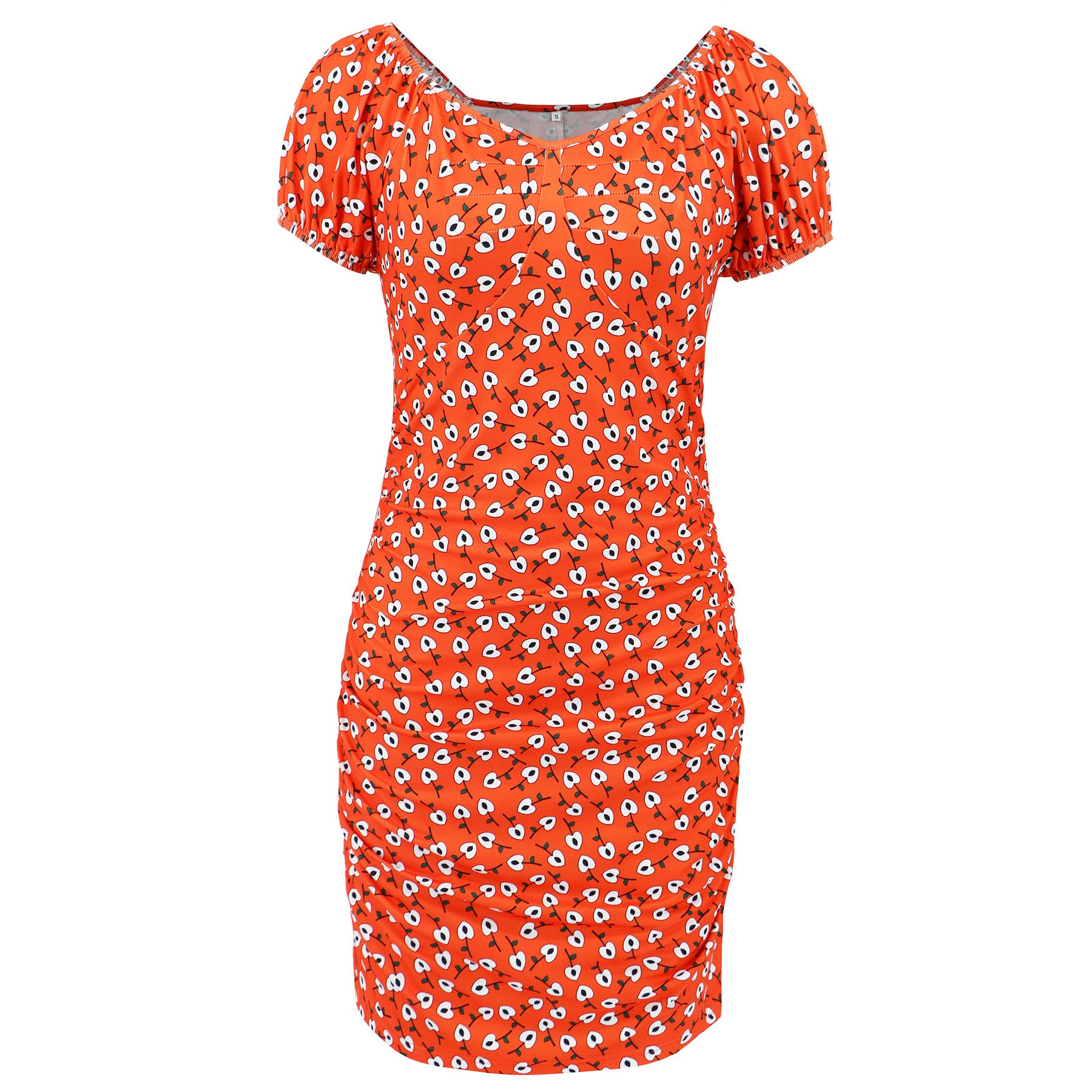 Women Summer Chic V-Neck Floral Dress 16